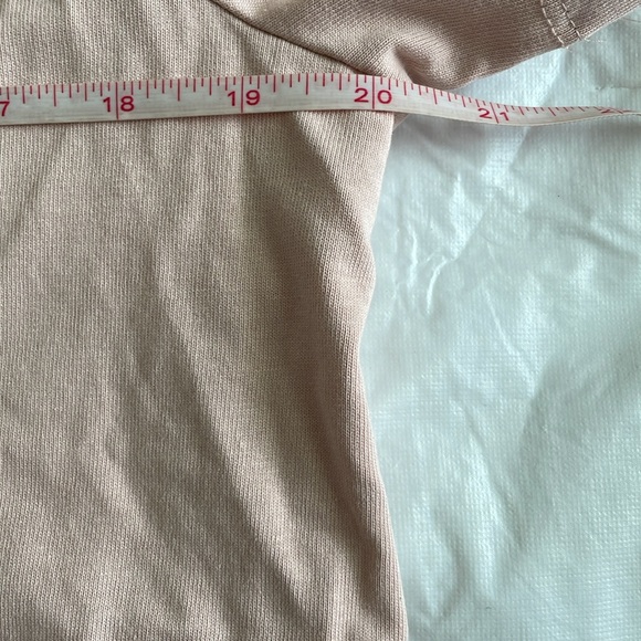 ZARA Premium Cotton T-Shirt Color- Beige/Pink Size-Large NWT - Picture 13 of 16